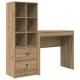 Escritorio con Almacenamiento Roble Artesanal Madera Elaborada | Foro24.es | Tu tienda online para hogar, jardín y más Foro24.es
