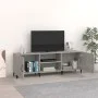 Betongrauer TV-Schrank aus Holzwerkstoff, 150 x 30 x 50 cm von vidaXL, TV-Möbel - Ref: Foro24-812631, Preis: 81,13 €, Rabatt: %