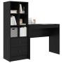 Escritorio con Almacenamiento Roble Negro Madera Elaborada | Foro24.es | Tu tienda online para hogar, jardín y más Foro24.es