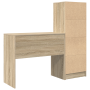 Escritorio con almacenamiento roble sonoma madera elaborada | Foro24.es | Tu tienda online para hogar, jardín y más Foro24.es