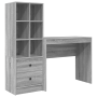 Escritorio con Almacenamiento Gris Sonoma Madera Elaborada | Foro24.es | Tu tienda online para hogar, jardín y más Foro24.es