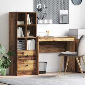 Escritorio con Almacenamiento Madera Vieja Madera Elaborada von , Sideboards - Ref: Foro24-3337327, Preis: 142,89 €, Rabatt: %