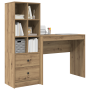 Escritorio con Almacenamiento Roble Artesanal Madera Elaborada | Foro24.es | Tu tienda online para hogar, jardín y más Foro24.es