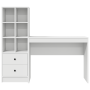 Escritorio Blanco de Madera con Almacenamiento by , Sideboards - Ref: Foro24-3337329, Price: 150,69 €, Discount: %