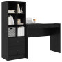 Escritorio con Almacenamiento Roble Negro Madera Elaborada | Foro24.es | Tu tienda online para hogar, jardín y más Foro24.es
