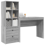 Escritorio con Almacenamiento Gris Sonoma de Madera Ingenierada | Foro24.es | Tu tienda online para hogar, jardín y más Foro24.es