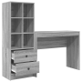 Escritorio con Almacenamiento Gris Sonoma de Madera Ingenierada | Foro24.es | Tu tienda online para hogar, jardín y más Foro24.es