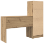 Escritorio con almacenamiento roble artesanal madera elaborada de , Aparadores - Ref: Foro24-3337336, Precio: 146,33 €, Descu...