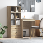 Escritorio con Almacenamiento Sonoma Oak Madera Elaborada von , Sideboards - Ref: Foro24-3337339, Preis: 145,48 €, Rabatt: %