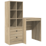 Escritorio con Almacenamiento Sonoma Oak Madera Elaborada von , Sideboards - Ref: Foro24-3337339, Preis: 145,48 €, Rabatt: %