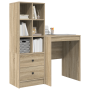Escritorio con Almacenamiento Sonoma Oak Madera Elaborada von , Sideboards - Ref: Foro24-3337339, Preis: 145,48 €, Rabatt: %