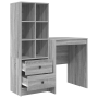 Escritorio con Almacenamiento Gris Sonoma Madera | Foro24.es | Tu tienda online para hogar, jardín y más Foro24.es