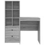 Escritorio con Almacenamiento Gris Sonoma Madera | Foro24.es | Tu tienda online para hogar, jardín y más Foro24.es