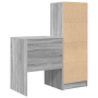 Escritorio con Almacenamiento Gris Sonoma Madera | Foro24.es | Tu tienda online para hogar, jardín y más Foro24.es