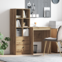 Escritorio con almacenamiento Roble artesanal Madera elaborada | Foro24.es | Tu tienda online para hogar, jardín y más Foro24.es