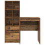 Escritorio con Almacenamiento Madera Vieja Madera Elaborada by , Sideboards - Ref: Foro24-3337343, Price: 145,48 €, Discount: %