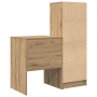 Escritorio con almacenamiento Roble artesanal Madera elaborada | Foro24.es | Tu tienda online para hogar, jardín y más Foro24.es