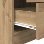 Escritorio con almacenamiento Roble artesanal Madera elaborada | Foro24.es | Tu tienda online para hogar, jardín y más Foro24.es