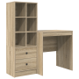 Escritorio con Almacenamiento Roble Sonoma Madera Elaborada | Foro24.es | Tu tienda online para hogar, jardín y más Foro24.es