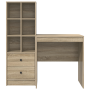 Escritorio con Almacenamiento Roble Sonoma Madera Elaborada | Foro24.es | Tu tienda online para hogar, jardín y más Foro24.es