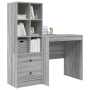 Escritorio con Almacenamiento Gris Sonoma Madera Ingenierizada | Foro24.es | Tu tienda online para hogar, jardín y más Foro24.es
