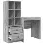 Escritorio con Almacenamiento Gris Sonoma Madera Ingenierizada | Foro24.es | Tu tienda online para hogar, jardín y más Foro24.es