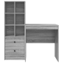 Escritorio con Almacenamiento Gris Sonoma Madera Ingenierizada | Foro24.es | Tu tienda online para hogar, jardín y más Foro24.es