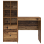 Escritorio con Almacenamiento Madera Vieja Madera Elaborada by , Sideboards - Ref: Foro24-3337351, Price: 148,53 €, Discount: %