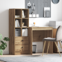 Escritorio con Almacenamiento Roble Artesanal Madera Elaborada | Foro24.es | Tu tienda online para hogar, jardín y más Foro24.es