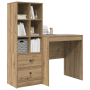 Escritorio con Almacenamiento Roble Artesanal Madera Elaborada | Foro24.es | Tu tienda online para hogar, jardín y más Foro24.es
