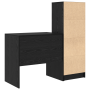 Escritorio  con almacenamiento de roble negro y madera elaborada | Foro24.es | Tu tienda online para hogar, jardín y más Foro24.es