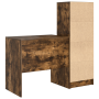 Escritorio  con Almacenamiento Roble Ahumado Madera Trabajada | Foro24.es | Tu tienda online para hogar, jardín y más Foro24.es