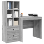 Escritorio  con Almacenamiento Gris Sonoma Madera Elaborada | Foro24.es | Tu tienda online para hogar, jardín y más Foro24.es
