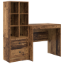 Escritorio con almacenamiento de madera antigua y madera de ingeniería de , Aparadores - Ref: Foro24-3337359, Precio: 151,77 ...