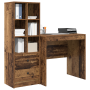 Escritorio con almacenamiento de madera antigua y madera de ingeniería de , Aparadores - Ref: Foro24-3337359, Precio: 151,77 ...