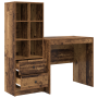 Escritorio con almacenamiento de madera antigua y madera de ingeniería de , Aparadores - Ref: Foro24-3337359, Precio: 151,77 ...