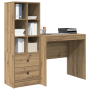 Escritorio  con almacenamiento de roble artesanal y madera elaborada | Foro24.es | Tu tienda online para hogar, jardín y más Foro24.es