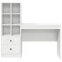 Escritorio con Almacenamiento Blanco Madera Elaborada | Foro24.es | Tu tienda online para hogar, jardín y más Foro24.es