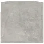 Wandschrank aus betongrauem Sperrholz, 100 x 36,5 x 35 cm von vidaXL, Schließfächer und Lagerschränke - Ref: Foro24-812946, P...