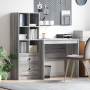 Escritorio con Almacenamiento Gris Sonoma Madera Ingeniada | Foro24.es | Tu tienda online para hogar, jardín y más Foro24.es