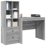 Escritorio con Almacenamiento Gris Sonoma Madera Ingeniada | Foro24.es | Tu tienda online para hogar, jardín y más Foro24.es