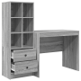 Escritorio con Almacenamiento Gris Sonoma Madera Ingeniada | Foro24.es | Tu tienda online para hogar, jardín y más Foro24.es