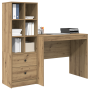 Escritorio con Almacenamiento Roble Artesanal Madera Elaborada de , Aparadores - Ref: Foro24-3337368, Precio: 159,62 €, Descu...