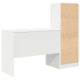 Escritorio Blanco de Madera MDF con Almacenamiento de , Aparadores - Ref: Foro24-3337369, Precio: 167,13 €, Descuento: %