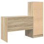 Escritorio con Almacenamiento Roble Sonoma Madera | Foro24.es | Tu tienda online para hogar, jardín y más Foro24.es