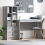Escritorio con Almacenamiento Gris Sonoma Madera de Ingeniería | Foro24.es | Tu tienda online para hogar, jardín y más Foro24.es