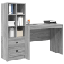 Escritorio con Almacenamiento Gris Sonoma Madera de Ingeniería | Foro24.es | Tu tienda online para hogar, jardín y más Foro24.es