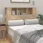 Kopfteilmöbel aus Sonoma-Eiche, 120 x 18,5 x 102,5 cm von vidaXL, Kopf- und Fußteile - Ref: Foro24-811919, Preis: 54,95 €, Ra...