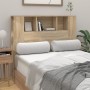 Kopfteilmöbel aus Sonoma-Eiche, 120 x 18,5 x 102,5 cm von vidaXL, Kopf- und Fußteile - Ref: Foro24-811919, Preis: 55,73 €, Ra...