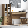 Escritorio con Almacenamiento Roble Artesanal Madera Elaborada | Foro24.es | Tu tienda online para hogar, jardín y más Foro24.es